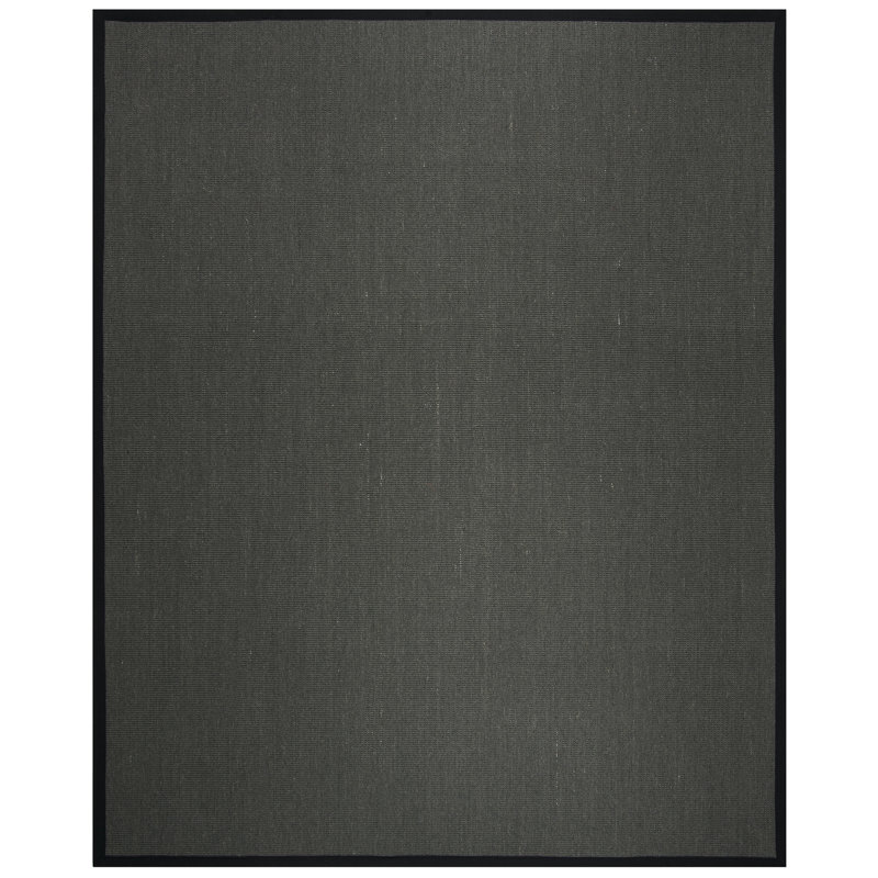 Puryear Natural Fiber Sisal Pile Solid Color Rug, Rectangle 9' x 12'