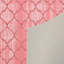 Tapis rose en polyester tissé à la machine Belote-898471144