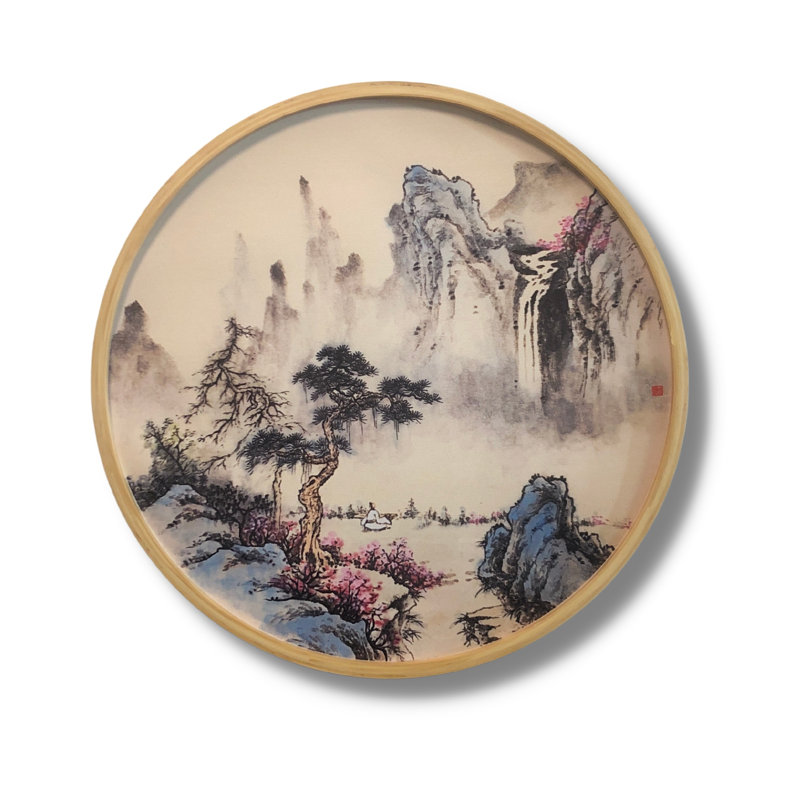 Spring (B) Landscape by Fiona Sheng - Single Picture Frame Painting on Canvas