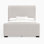 Lit plateforme tapissier Scotty