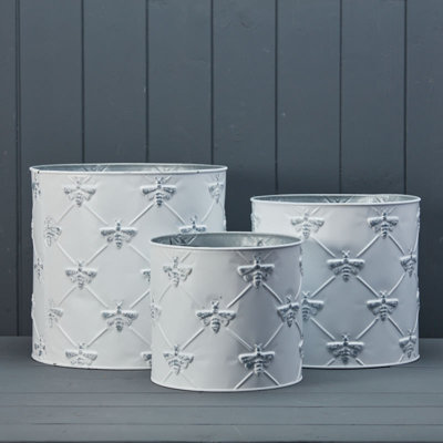 Metal Pot Planter