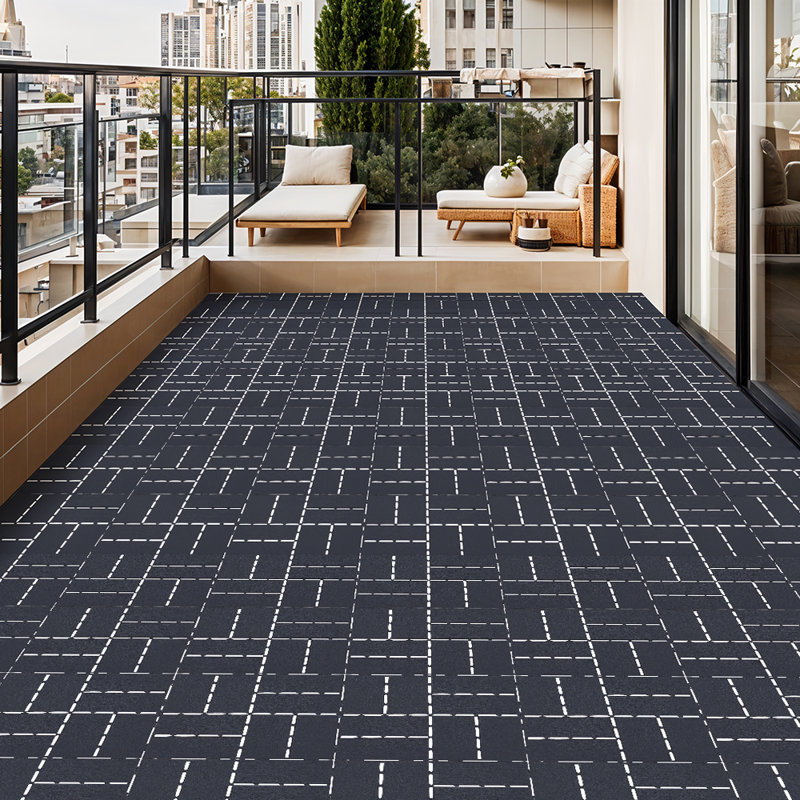 30 x 30 Cm Plastic Tile In Gray