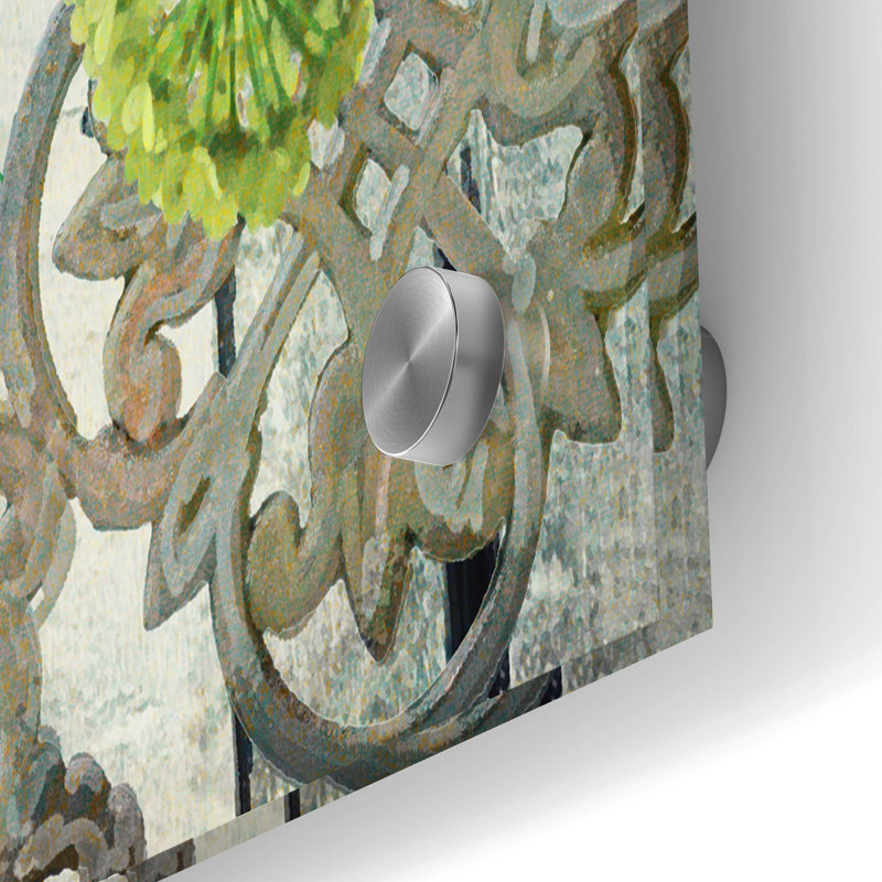 Art mural en verre acrylique 36 po x 24 po «Farm Seed Hydrangeas» par Art Licensing Studio Epic Art, H 24 po x l 36 po