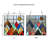 Zayne 10"H Beyond the Mountain Tops Multicoloured Window Panel