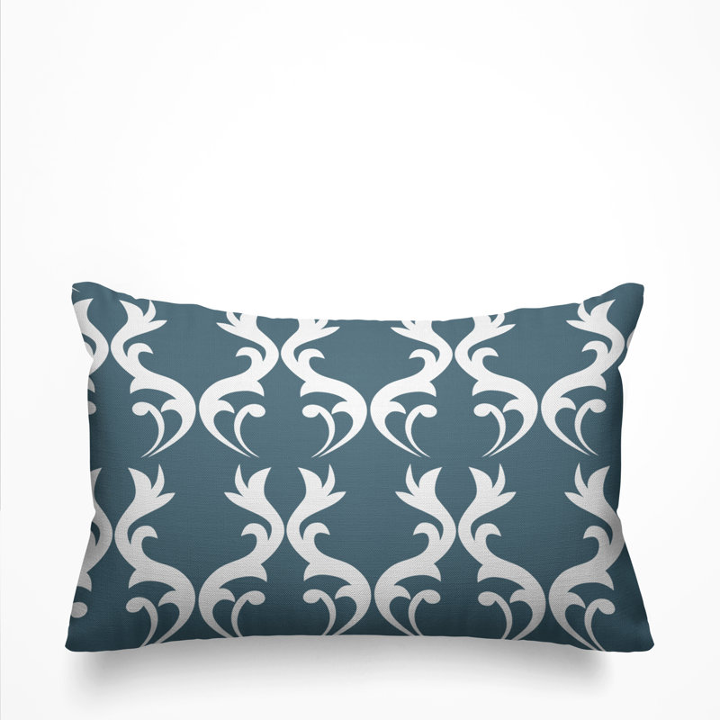 Housse et insert de coussin d'extérieur Galton, Ardoise