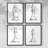 Chess Piece Study I Framed Print - Set of 4-1962790352-1962790353