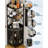 72'' Corner Wine Cabinet with Power Outlet, Industrial 5-Tiers Liquor Cabinets Bar-1730406045