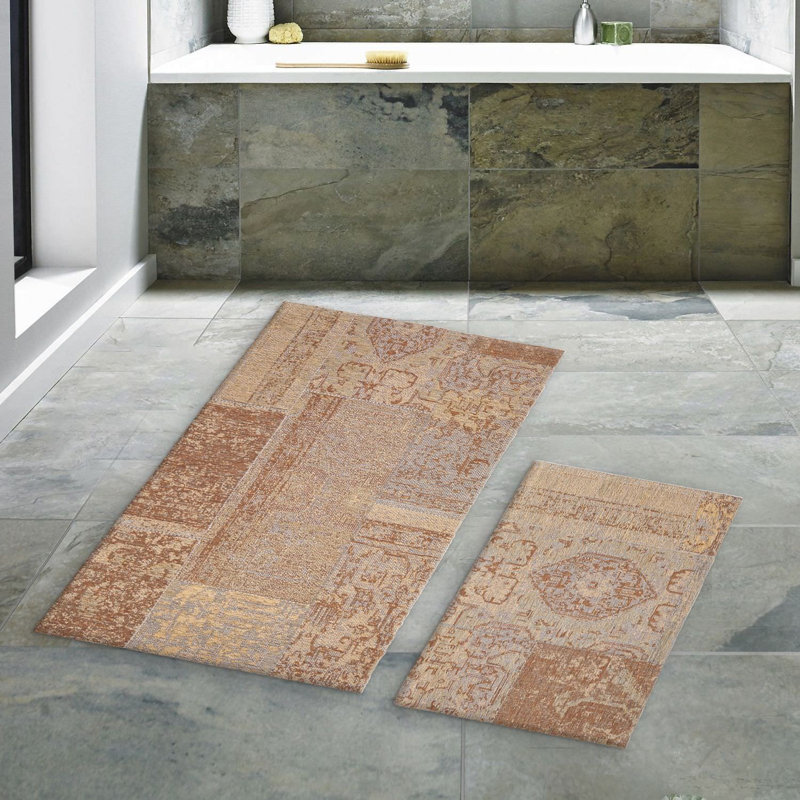 Ensemble de tapis de bain 2 pièces Freidrich