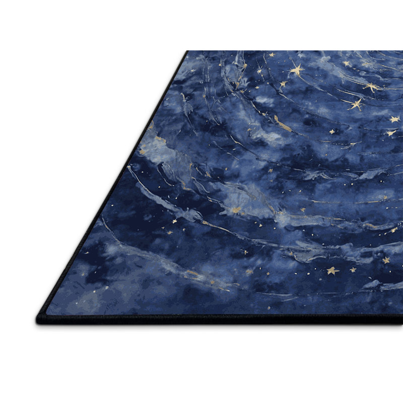 Tapis gris soyeux et moelleux, Carré 3 pi