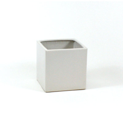 Vase de table carré en céramique cube