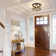 Aarav Glass Flush Mount