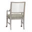 Big Sur Solid Wood Arm Chair with 2 Casters-1289900190-1289900172