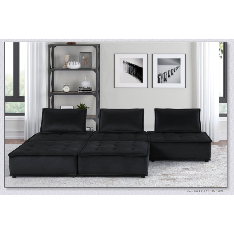 Canapé modulaire 5 pièces Anna