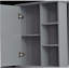 Armoire murale de salle de bain 23,6 po-1343611963