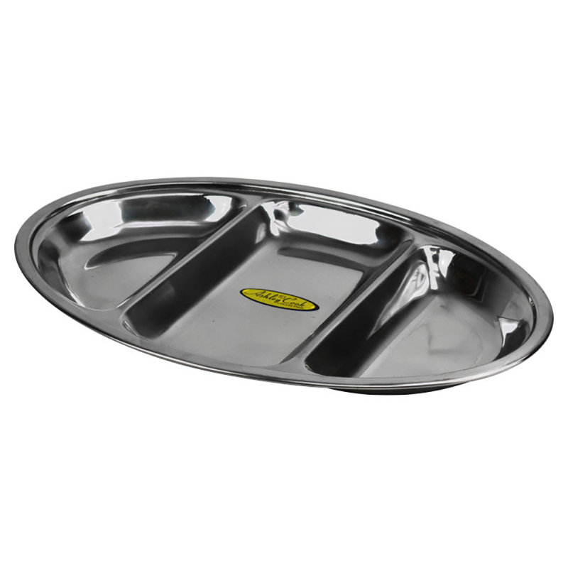 Sterling Ventures Stainless Steel Divided Serving Dish