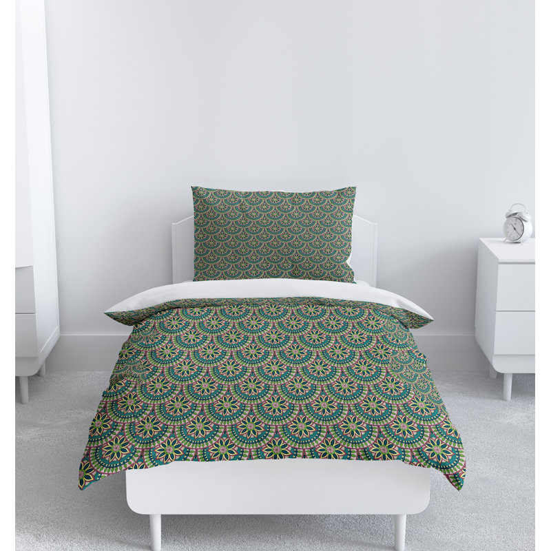 Abstract Duvet Cover, King Duvet Cover + 2 King Shams