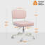 Chaise de bureau rembourrée sans accoudoirs-1228741630