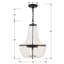 Conway Wrought Iron 3-Light Chandelier-881615904
