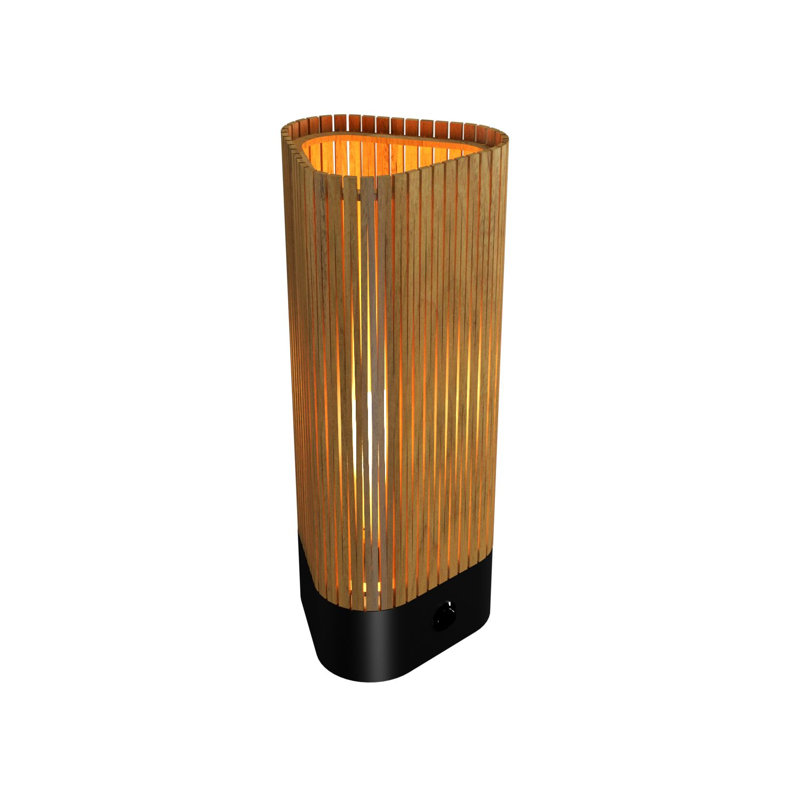 Living Hinges Wood Novelty Lamp, Louro Freijó