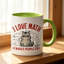 1pc I love mathematics. Logo Ceramic Coffee Mug Coffee Cup Tea Mug Holiday Gift Leisure Time suitable for holding Tea Milk.