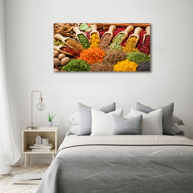 Colorful Spices - Wrapped Canvas Print