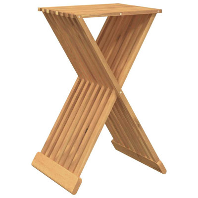 Klundert Solid Wood Accent Stool