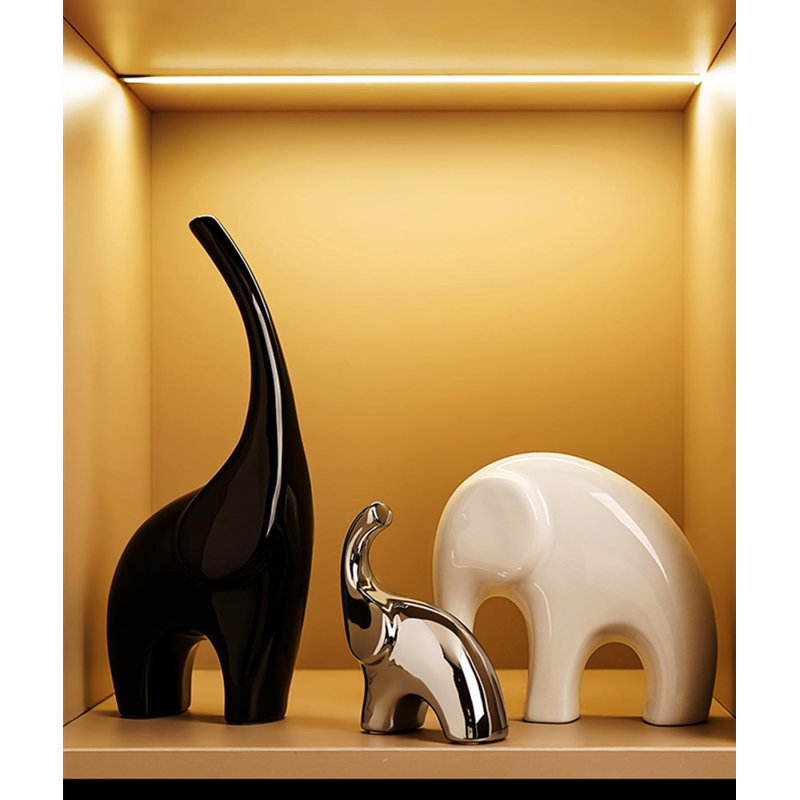 Elephant Statue Set