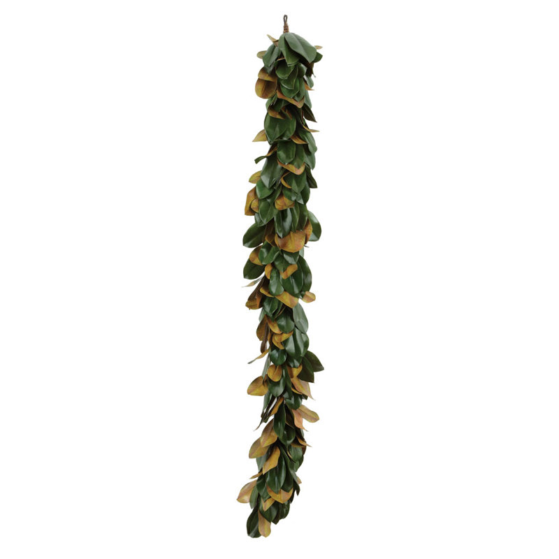 Guirlande feuille en faux magnolia