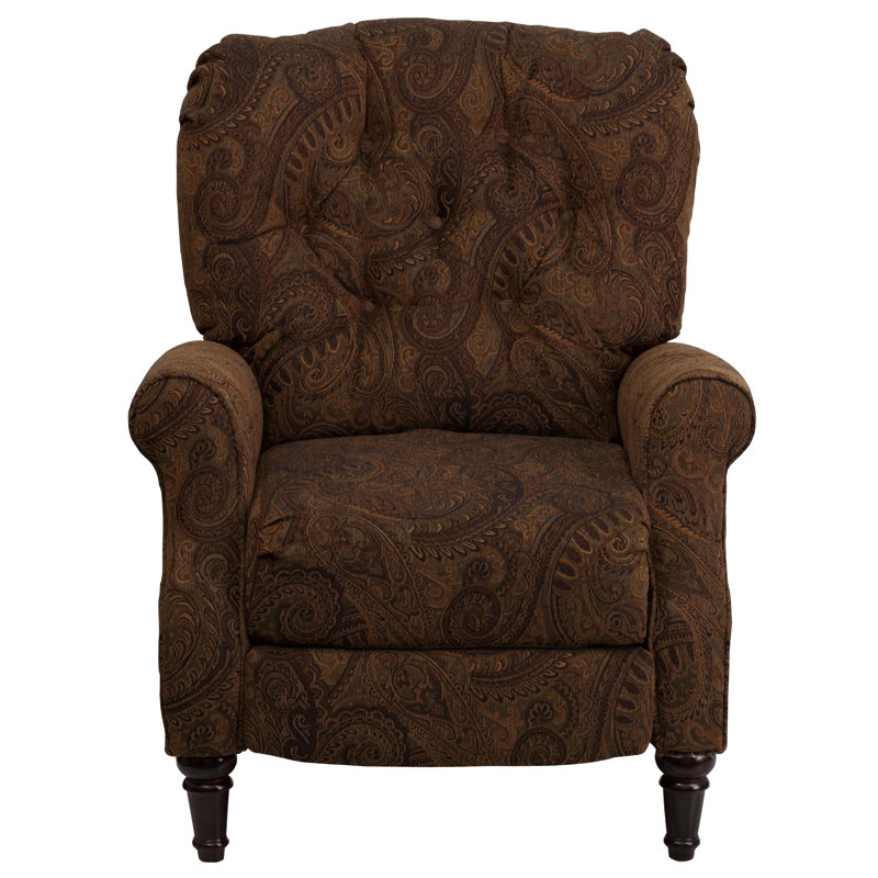 Fauteuil inclinable manuel Richbell, Tissu brun tabac