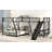 L-Shaped  Bunk Bed With  Loft Bed