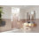 Mimas 35.5 in. x 78 in. Fully Frameless Glass Hinge Towel Bar Shower Door