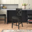 Chaise d'appoint à dossier en croix Lashbrook-1696580922