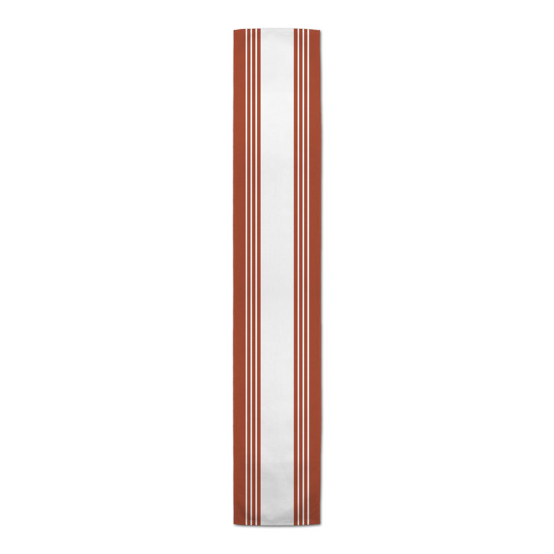 Chemin de table Breyana, P 16 po x L 72 po, Brun