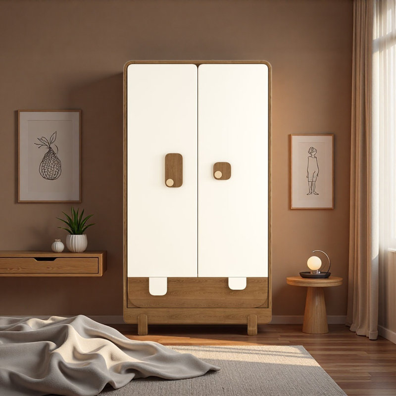 Armoire créative à deux portes, Brun