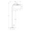 Lighting, 65 po, lampe sur pied, laiton métallique, abat-jour ivoire / crème, contemporain-1228752574