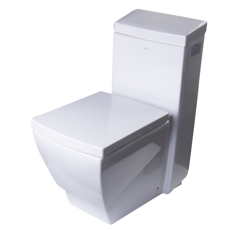 Toilette allongée une pièce 1,28 GPF (siège inclus)