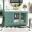 Meuble-lavabo mural 36 po avec lavabo en céramique, armoire de rangement flottante avec 3 tiroirs et armoire en bois massif