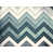 Bleu / gris à chevrons