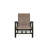 Belle Isle Sling Aluminum Frame Hidden Motion Chat/Lounge Chair With Marine Grade Polymer Arm Accent-98358308-98714558