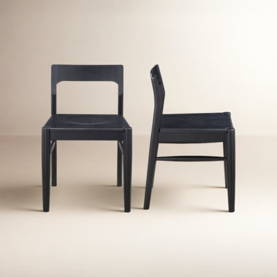 Krieger Solid Wood Slat Back Side Chair