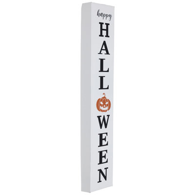 31.5" Metal Happy Halloween Wall Sign