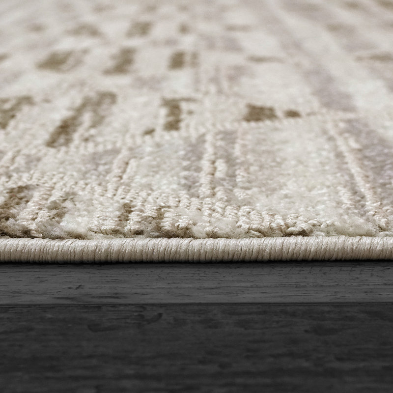 Geometric Indoor Rug, Rectangle 2' x 3'11"