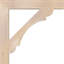 H 5,5 po x l 40 po x Support en bois / corbeau-93350409-93350410