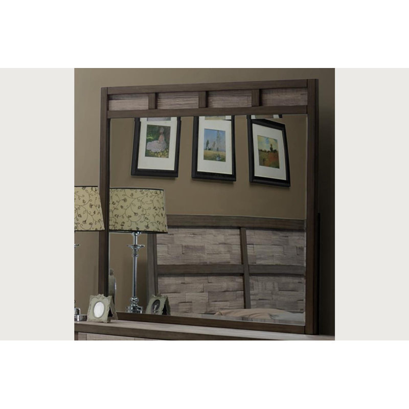 Manca Wood Wall Mirror