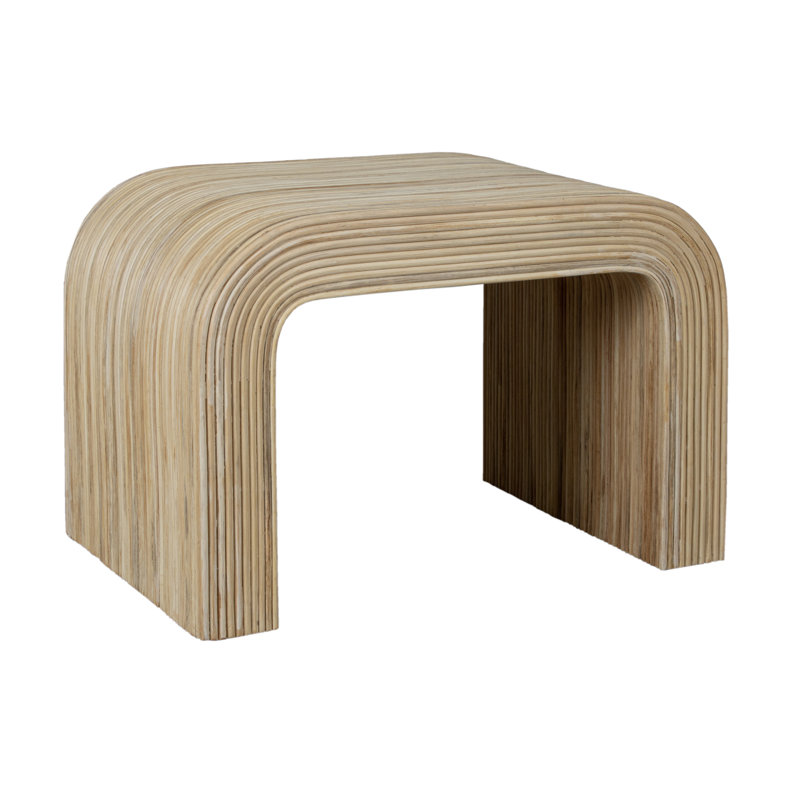 Banc en osier Bahia, Naturel, H 19 po x l 28 po x P 18 po