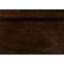 Table de chevet 2 styles traditionnels - fini cerisier brun classique 2 tiroirs, finition