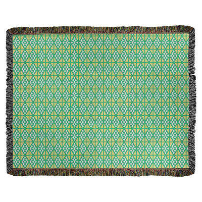 Katelyn Elizabeth Diamonds Woven Blanket