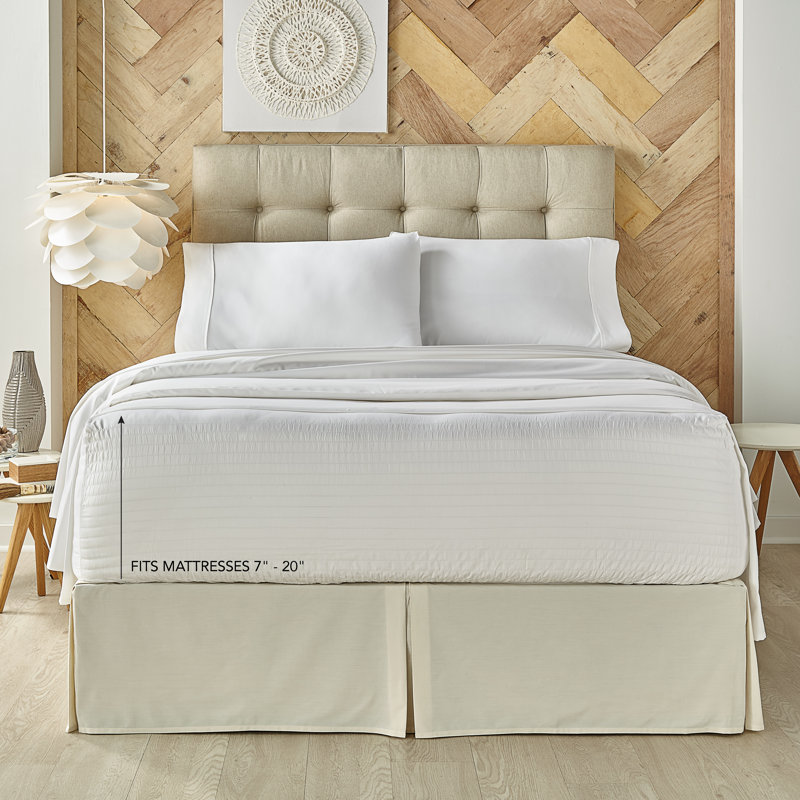 Royal Fit - 500 Tc Sheet Queen 4Pc. Sheet Set, White, Queen Sheet Set + 2 Pillowcases