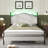 Lark Manor Upholstered Bed Frame With 51.2" Tall Headboard, Metal Four Poster/LED/Easy Assembly-1656698084-1657151438