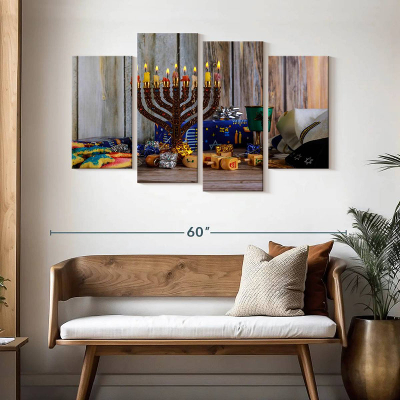 Adella Jewish Hanukkah Theme